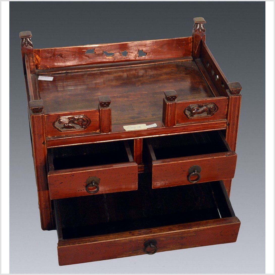 Antique Chinese Jewelry Box-8. Asian & Chinese Furniture, Art, Antiques, Vintage Home Décor for sale at FEA Home