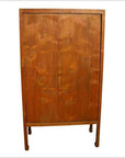 Antique Chinese Kitchen Cabinet w/ Hand Carved Framework Design-8. Asian & Chinese Furniture, Art, Antiques, Vintage Home Décor for sale at FEA Home