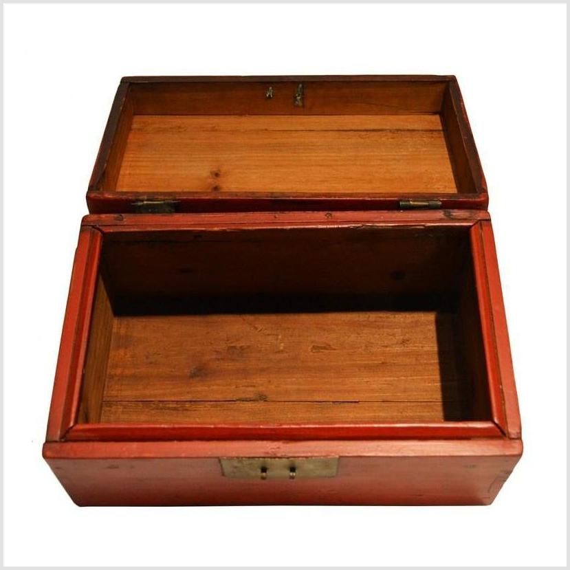 Antique Chinese Lacquered Box-6. Asian & Chinese Furniture, Art, Antiques, Vintage Home Décor for sale at FEA Home