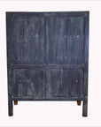 Antique Chinese Lacquered Cabinet with Doors, Drawers and Brass Hardware-8. Asian & Chinese Furniture, Art, Antiques, Vintage Home Décor for sale at FEA Home