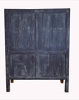Antique Chinese Lacquered Cabinet with Doors, Drawers and Brass Hardware-8. Asian & Chinese Furniture, Art, Antiques, Vintage Home Décor for sale at FEA Home