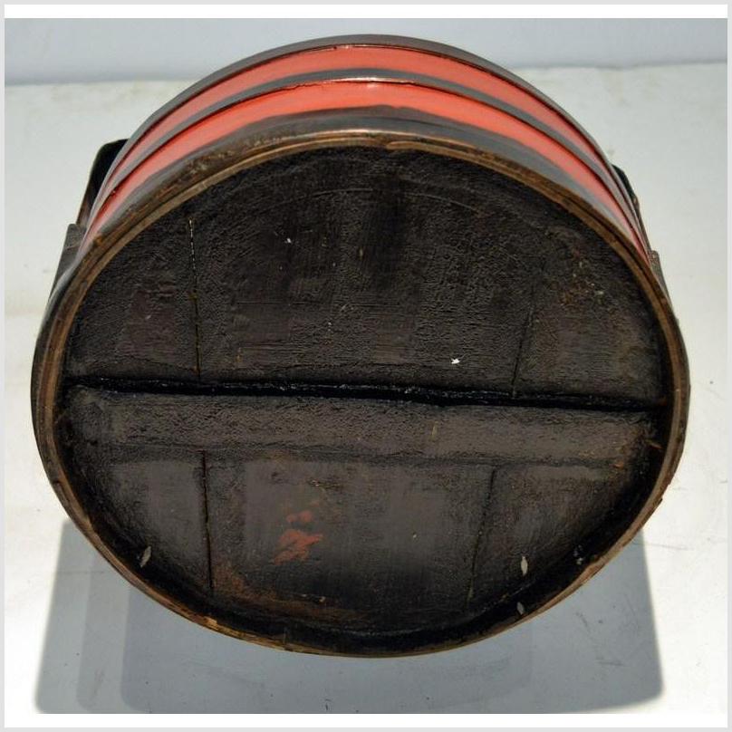 Antique Chinese Lacquered Food Basket-8. Asian & Chinese Furniture, Art, Antiques, Vintage Home Décor for sale at FEA Home