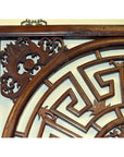 Antique Chinese Lacquered Fretwork Panel-2. Asian & Chinese Furniture, Art, Antiques, Vintage Home Décor for sale at FEA Home