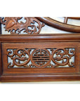 Antique Chinese Lacquered Fretwork Panel-5. Asian & Chinese Furniture, Art, Antiques, Vintage Home Décor for sale at FEA Home