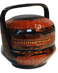 Antique Chinese Lacquered Lunch Box-7. Asian & Chinese Furniture, Art, Antiques, Vintage Home Décor for sale at FEA Home
