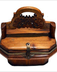 Antique Chinese Lacquered Wedding Box-3. Asian & Chinese Furniture, Art, Antiques, Vintage Home Décor for sale at FEA Home