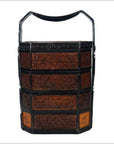 Antique Tiered Lunch Basket-1. Asian & Chinese Furniture, Art, Antiques, Vintage Home Décor for sale at FEA Home