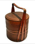 Antique Chinese Handwoven Rattan Basket-3. Asian & Chinese Furniture, Art, Antiques, Vintage Home Décor for sale at FEA Home