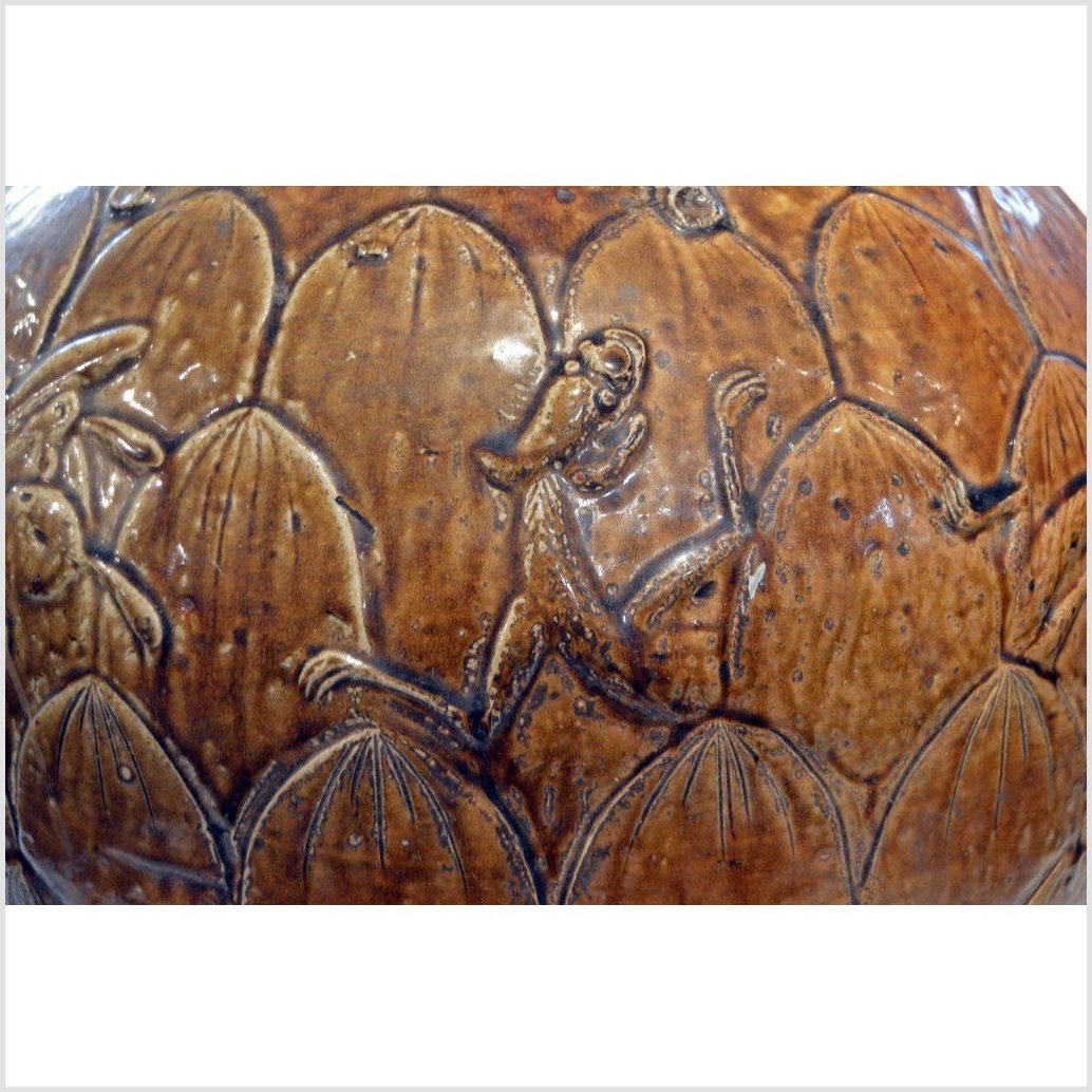 Antique Chinese Martaban Water Jar-4. Asian & Chinese Furniture, Art, Antiques, Vintage Home Décor for sale at FEA Home