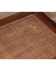Antique Chinese Ming Dynasty Style Waisted Side Table with Woven Rattan Top-11. Asian & Chinese Furniture, Art, Antiques, Vintage Home Décor for sale at FEA Home