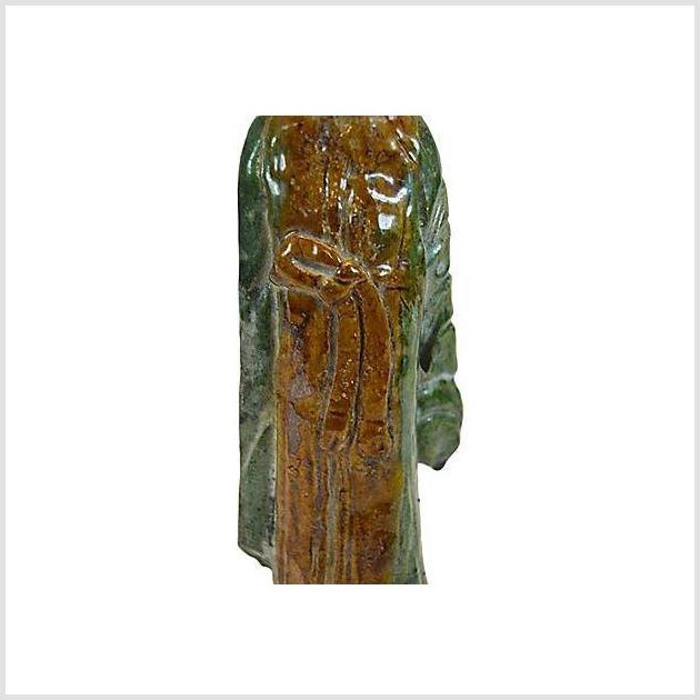 Antique Terracotta Court Figure Statue-4. Asian & Chinese Furniture, Art, Antiques, Vintage Home Décor for sale at FEA Home