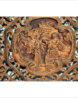 Chinese Wood Panels with Openwork Design – Figural Carvings, Matched Pair-11. Asian & Chinese Furniture, Art, Antiques, Vintage Home Décor for sale at FEA Home