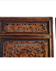 Chinese Wood Panels with Openwork Design – Figural Carvings, Matched Pair-3. Asian & Chinese Furniture, Art, Antiques, Vintage Home Décor for sale at FEA Home
