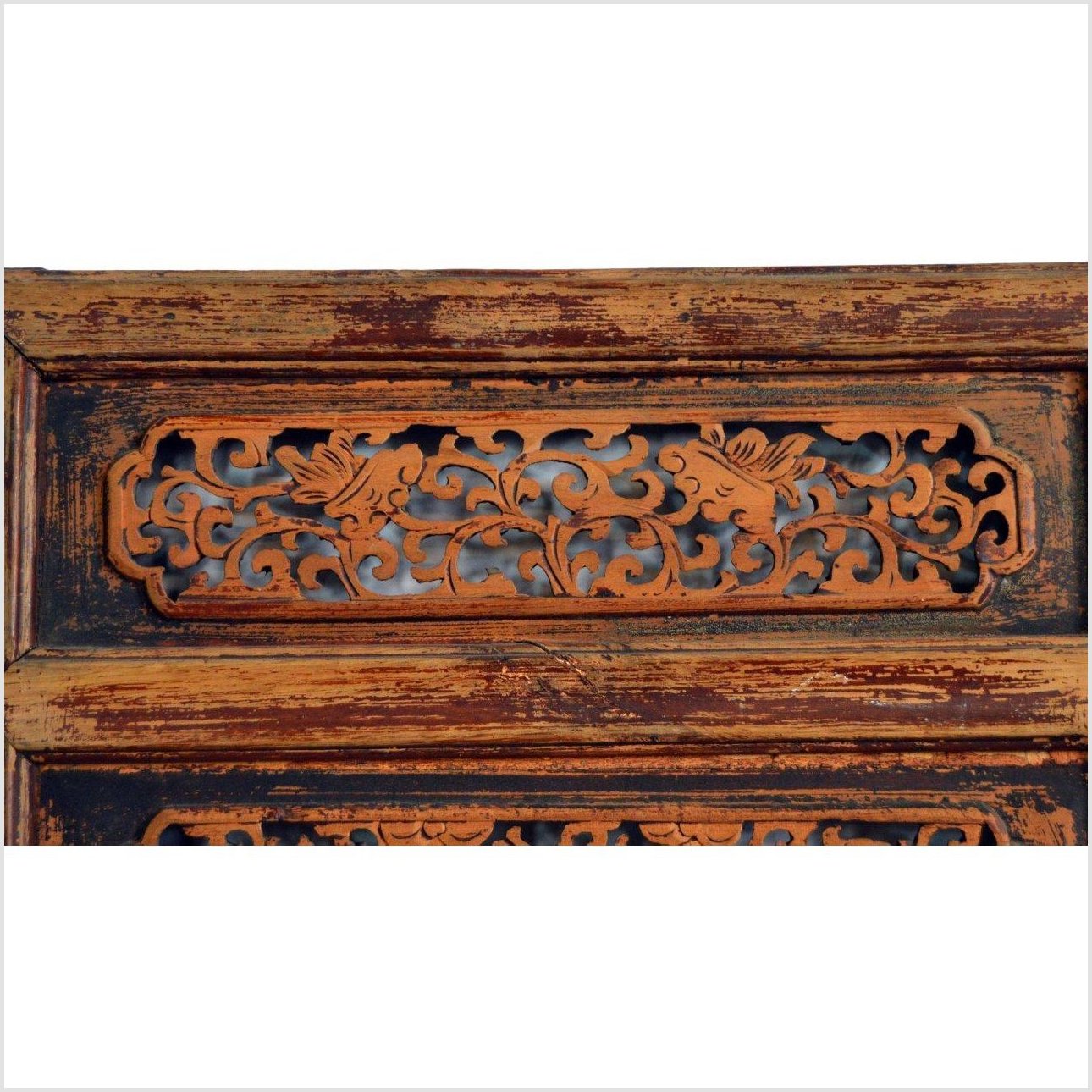 Chinese Wood Panels with Openwork Design – Figural Carvings, Matched Pair-9. Asian & Chinese Furniture, Art, Antiques, Vintage Home Décor for sale at FEA Home