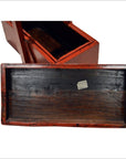 Antique Chinese Red Lacquer Wood Box-8. Asian & Chinese Furniture, Art, Antiques, Vintage Home Décor for sale at FEA Home