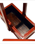 Antique Chinese Red Lacquer Wood Box-9. Asian & Chinese Furniture, Art, Antiques, Vintage Home Décor for sale at FEA Home