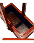 Antique Chinese Red Lacquer Wood Box-9. Asian & Chinese Furniture, Art, Antiques, Vintage Home Décor for sale at FEA Home
