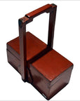 Antique Chinese Red Lacquer Wood Box-1. Asian & Chinese Furniture, Art, Antiques, Vintage Home Décor for sale at FEA Home