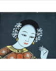 Antique Chinese Reverse Painting on Glass-3. Asian & Chinese Furniture, Art, Antiques, Vintage Home Décor for sale at FEA Home