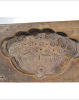 Antique Chinese Rice Mold – Grape Cluster & Floral Basket Motifs-3. Asian & Chinese Furniture, Art, Antiques, Vintage Home Décor for sale at FEA Home
