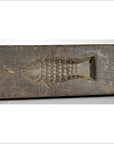 Antique Chinese Rice Mold – Coin, Fish & Diamond Cavities, Weathered Surface-2. Asian & Chinese Furniture, Art, Antiques, Vintage Home Décor for sale at FEA Home