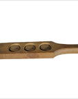 Antique Chinese Rice Mold – Three Round Character Stamps, Light Wood-1. Asian & Chinese Furniture, Art, Antiques, Vintage Home Décor for sale at FEA Home