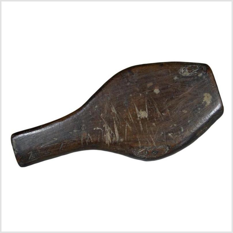 Antique Chinese Rice Mold – Single Round Motif with Braided Rim-4. Asian & Chinese Furniture, Art, Antiques, Vintage Home Décor for sale at FEA Home
