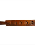 Antique Chinese Rice Mold – Five Spiral Floral Cavities, Dark Wood-4. Asian & Chinese Furniture, Art, Antiques, Vintage Home Décor for sale at FEA Home