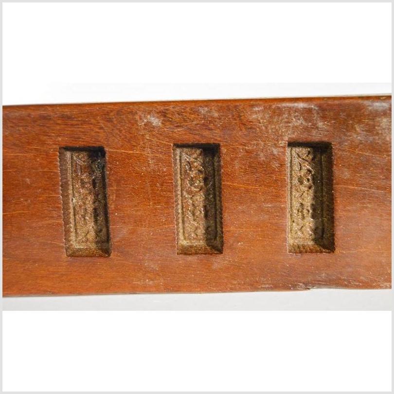 Antique Chinese Rice Mold – Six Rectangular Motifs, Incised Characters-2. Asian & Chinese Furniture, Art, Antiques, Vintage Home Décor for sale at FEA Home