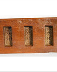 Antique Chinese Rice Mold – Six Rectangular Motifs, Incised Characters-2. Asian & Chinese Furniture, Art, Antiques, Vintage Home Décor for sale at FEA Home