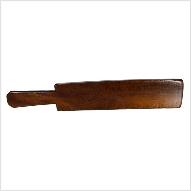 Antique Chinese Rice Mold – Six Rectangular Seal Carvings, Dark Finish-4. Asian & Chinese Furniture, Art, Antiques, Vintage Home Décor for sale at FEA Home