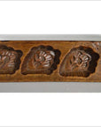 Antique Chinese Rice Mold – Mixed Symbol Carvings, Five-Cavity Block-2. Asian & Chinese Furniture, Art, Antiques, Vintage Home Décor for sale at FEA Home
