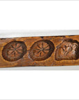 Antique Chinese Rice Mold – Mixed Symbol Carvings, Five-Cavity Block-3. Asian & Chinese Furniture, Art, Antiques, Vintage Home Décor for sale at FEA Home