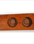 Antique Chinese Rice Mold – Four Rosette Cavities, Long Handle-3. Asian & Chinese Furniture, Art, Antiques, Vintage Home Décor for sale at FEA Home