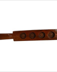 Antique Chinese Rice Mold – Four Rosette Cavities, Long Handle-1. Asian & Chinese Furniture, Art, Antiques, Vintage Home Décor for sale at FEA Home
