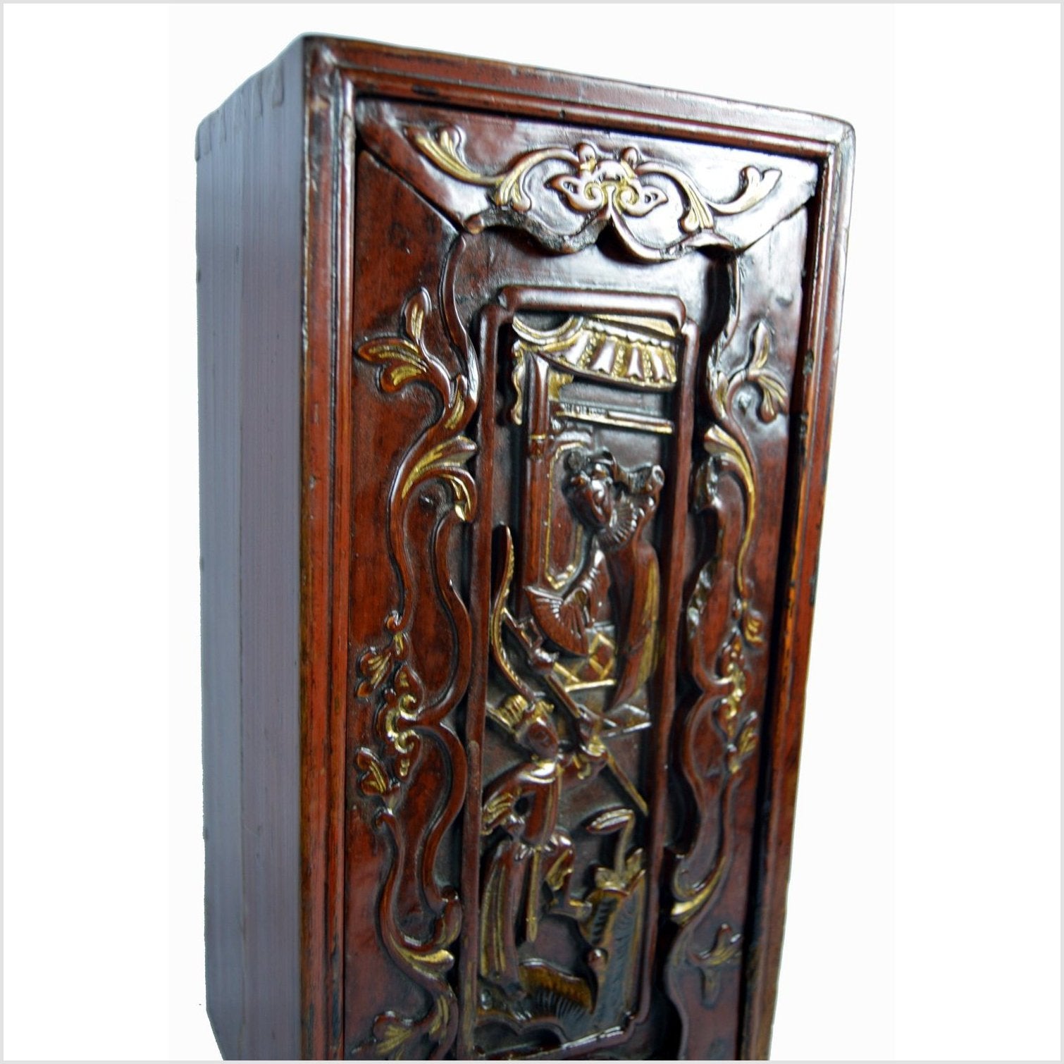 Antique Chinese Rosewood Ornate Safe-4. Asian & Chinese Furniture, Art, Antiques, Vintage Home Décor for sale at FEA Home