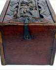Antique Chinese Rosewood Ornate Safe-8. Asian & Chinese Furniture, Art, Antiques, Vintage Home Décor for sale at FEA Home