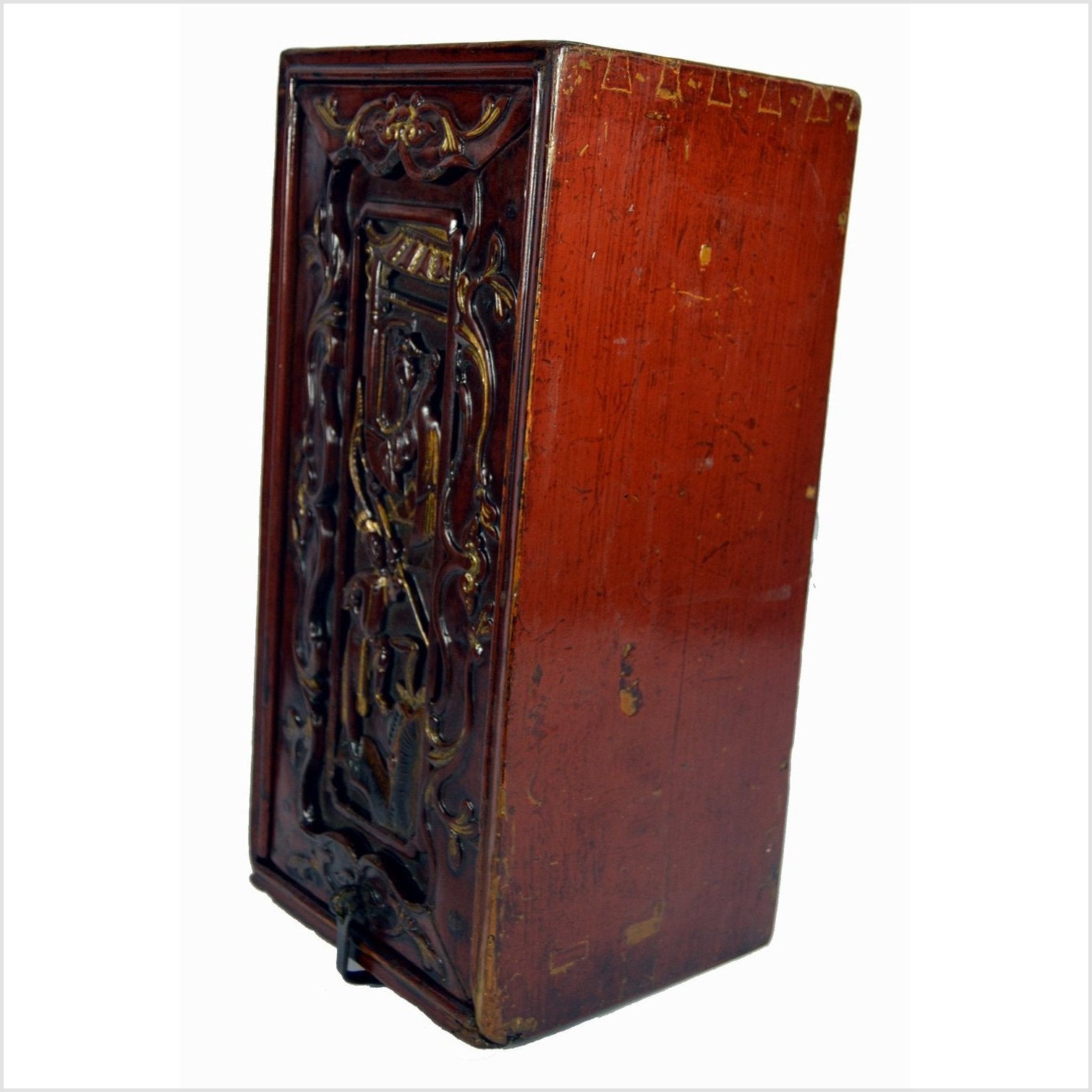 Antique Chinese Rosewood Ornate Safe-3. Asian & Chinese Furniture, Art, Antiques, Vintage Home Décor for sale at FEA Home