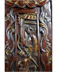 Antique Chinese Rosewood Ornate Safe-9. Asian & Chinese Furniture, Art, Antiques, Vintage Home Décor for sale at FEA Home