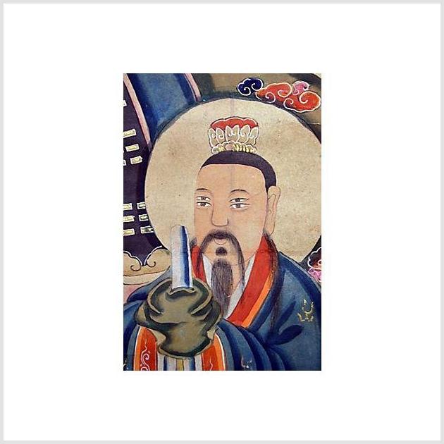 Antique Chinese Scroll Painting-8. Asian & Chinese Furniture, Art, Antiques, Vintage Home Décor for sale at FEA Home
