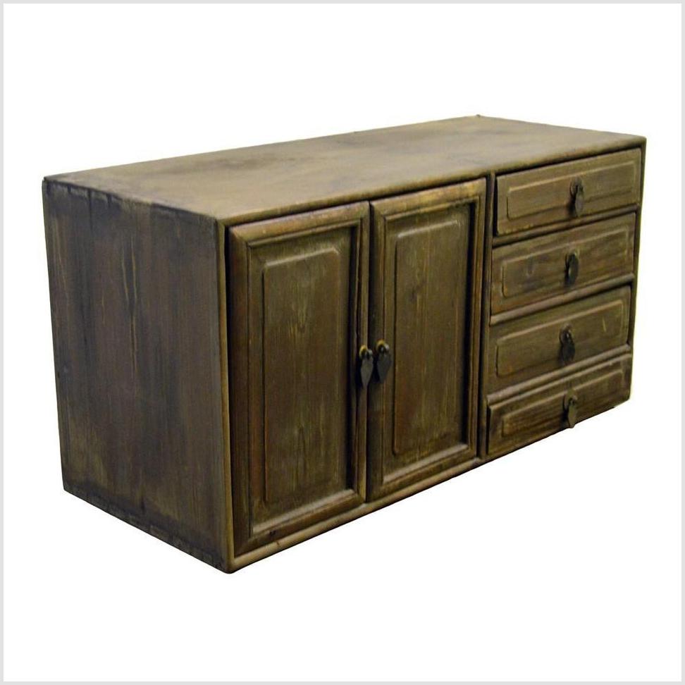 Antique Chinese Side Cabinet / Chest-5. Asian & Chinese Furniture, Art, Antiques, Vintage Home Décor for sale at FEA Home