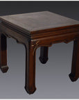 Chinese Antique Square Side Table-2. Asian & Chinese Furniture, Art, Antiques, Vintage Home Décor for sale at FEA Home
