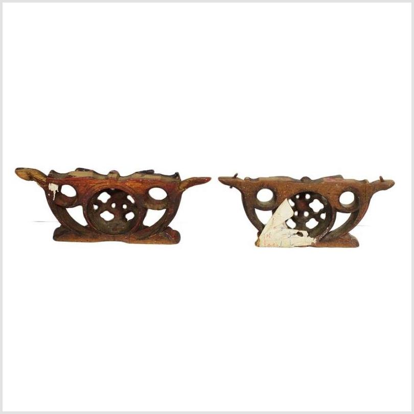 Antique Chinese Temple Carvings (Pair)-6. Asian & Chinese Furniture, Art, Antiques, Vintage Home Décor for sale at FEA Home