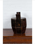 Antique Chinese Wedding Box with Carved Handle, Animals and Foliage Motifs-9. Asian & Chinese Furniture, Art, Antiques, Vintage Home Décor for sale at FEA Home