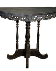 Antique Demi Lune Table-1. Asian & Chinese Furniture, Art, Antiques, Vintage Home Décor for sale at FEA Home
