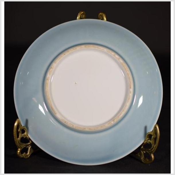 Antique Embossed Chinese Porcelain Plate-5. Asian & Chinese Furniture, Art, Antiques, Vintage Home Décor for sale at FEA Home