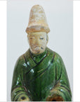 Antique Glazed Terracotta of a Male Figure-2. Asian & Chinese Furniture, Art, Antiques, Vintage Home Décor for sale at FEA Home
