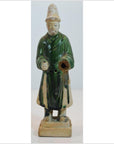 Antique Glazed Terracotta of a Male Figure-1. Asian & Chinese Furniture, Art, Antiques, Vintage Home Décor for sale at FEA Home
