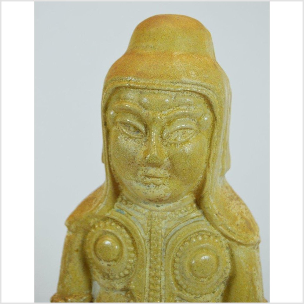 ANTIQUE GLAZED TERRACOTTA WARRIOR-2. Asian & Chinese Furniture, Art, Antiques, Vintage Home Décor for sale at FEA Home