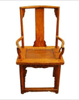Antique Hand Carved and Lacquered Elmwood Chair from 19th Century China-2. Asian & Chinese Furniture, Art, Antiques, Vintage Home Décor for sale at FEA Home